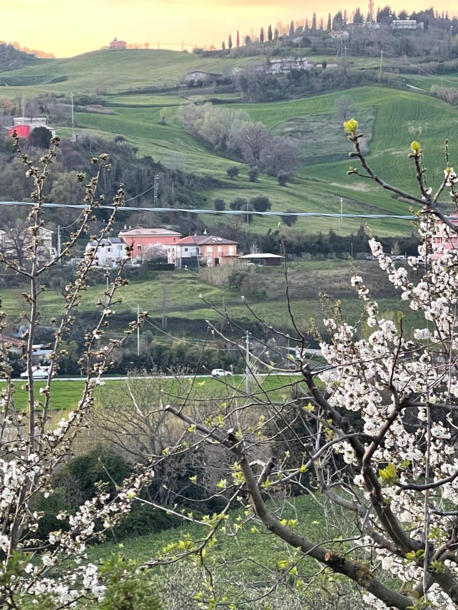 Agriturismo Ca' Maggio Sasso Feltrio Kültér fotó